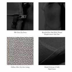 Boys Vissla 7 Seas 4/3mm Chest Zip Fullsuit 9 Boys Vissla 7 Seas 4/3mm Chest Zip Fullsuit