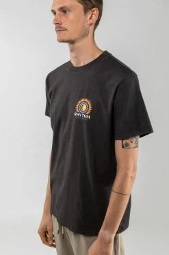 Rhythm Mens Blaze Vintage SS T-Shirt