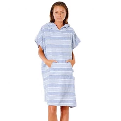 Rip Curl Womens Nomad Stripe Hooded Towel