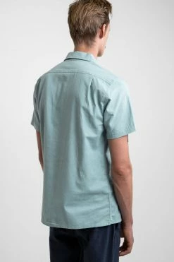 Rhythm Mens Classic Linen S/S Shirt