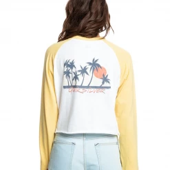 Quiksilver Colorblock L/S T-Shirt Womens