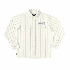 Creature Skateboards Mens Transmission L/S Button Shirt