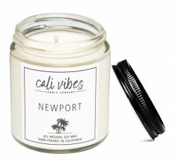 Cali Vibes Newport - Natural Soy Wax Candle Home