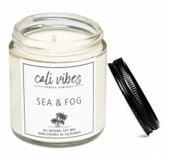 Cali Vibes Sea + Fog - Natural Soy Wax Candle
