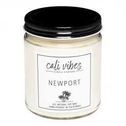 Cali Vibes Newport - Natural Soy Wax Candle Home