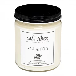 Cali Vibes Sea + Fog - Natural Soy Wax Candle