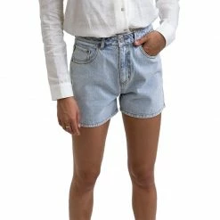Rhythm Classic A Line Denim Short Womens
