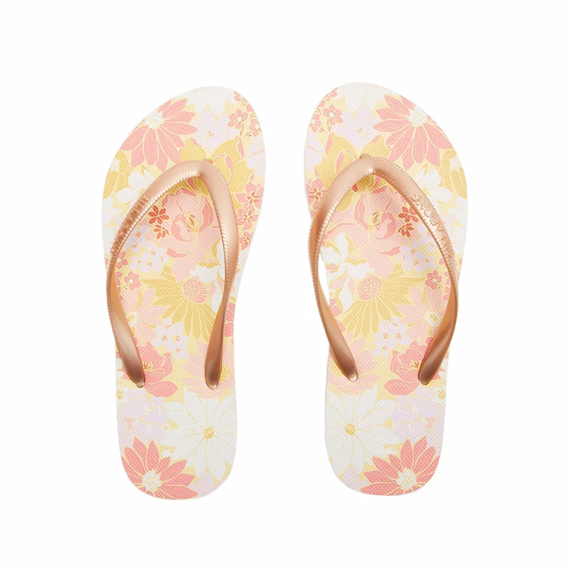 Billabong Dama Rubber Flip Flop Sandals Womens 3 Billabong Dama Rubber Flip Flop Sandals Womens