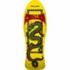 Powell Peralta Steve Caballero Chinese Dragon Skateboard Deck Yellow - 10 X 30