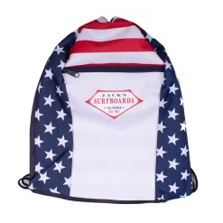 Jack's Surfboards Accessories Drawstring Retro Lam USA Bag