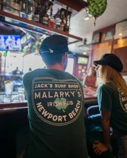 Malarky's Irish Pub X Jack's Surfboards S/S Tee Mens