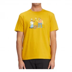 The Simpsons X Billabong Duff Buds Organic S/S T-Shirt Mens