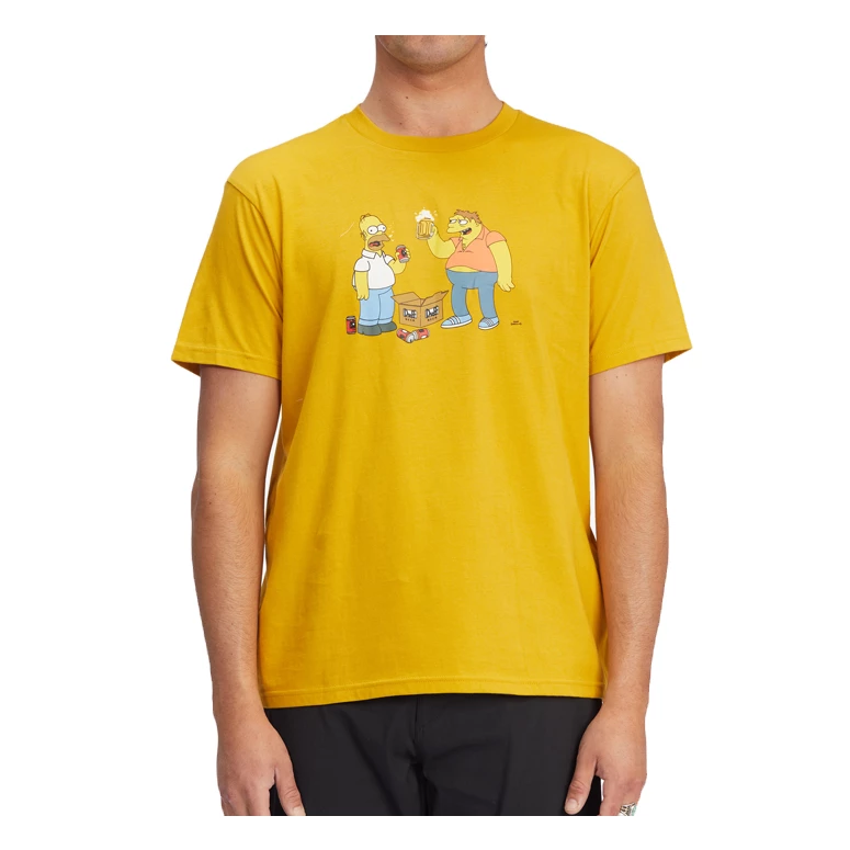 The Simpsons X Billabong Duff Buds Organic S/S T-Shirt Mens 3 The Simpsons X Billabong Duff Buds Organic S/S T-Shirt Mens