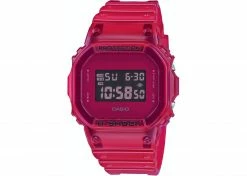 G-Shock Digital Color Skeleton Series Red Resin Watch DW5600SB-4 Mens