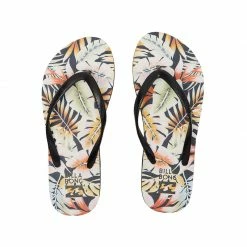 Billabong Dama Rubber Flip Flop Sandals Womens 25 Billabong Dama Rubber Flip Flop Sandals Womens