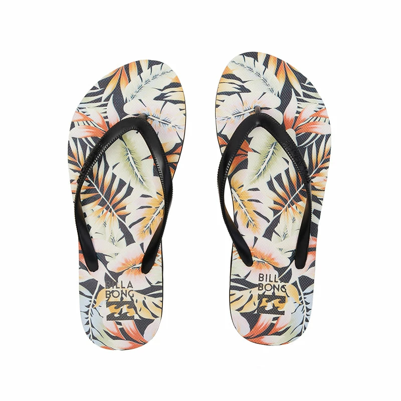 Billabong Dama Rubber Flip Flop Sandals Womens 6 Billabong Dama Rubber Flip Flop Sandals Womens