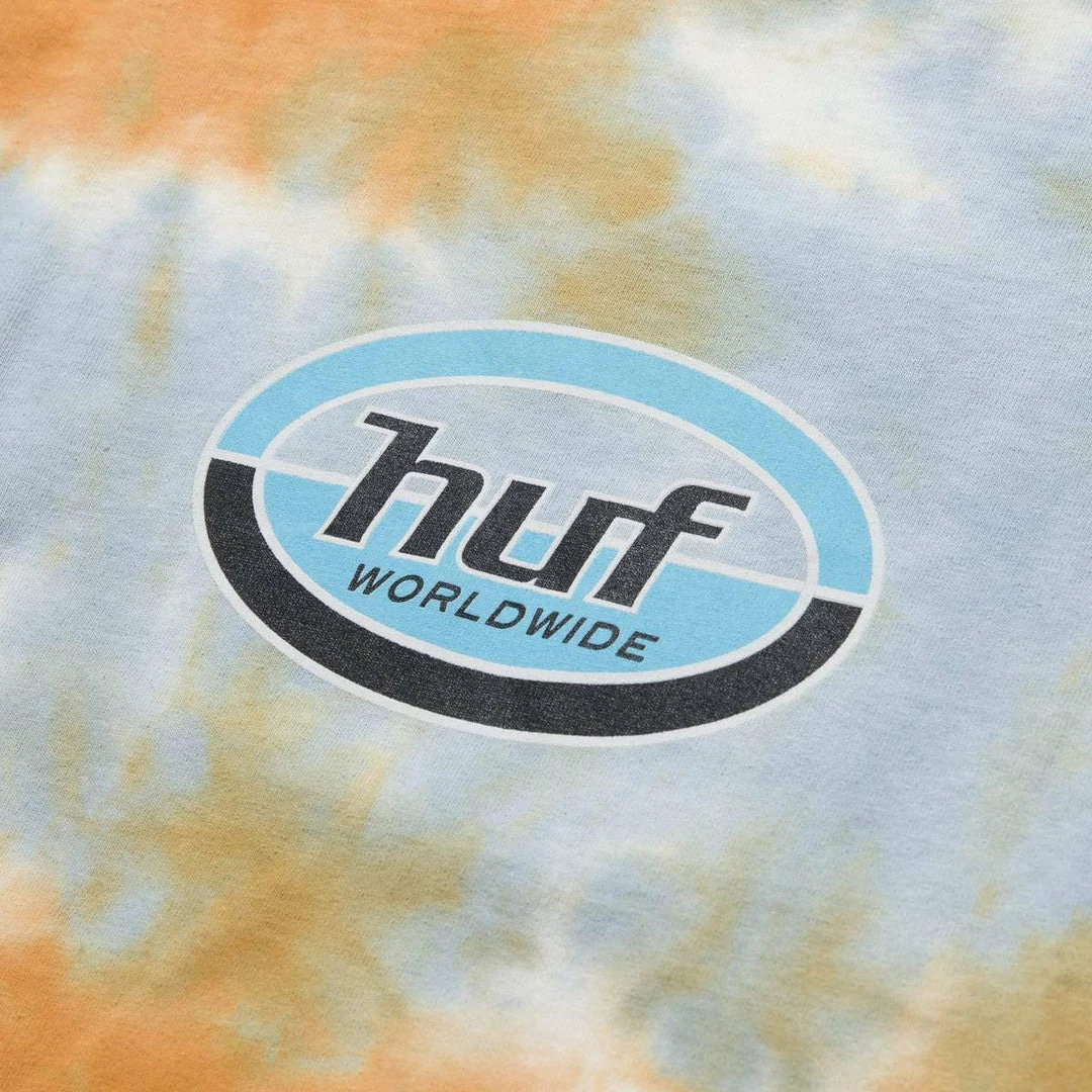 HUF Mens Ellipse Logo Long Sleeve Tee 5 HUF Mens Ellipse Logo Long Sleeve Tee