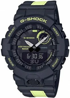 G-Shock GBA800LU-1A1 Men's Power Trainer Glow In The Dark Watch