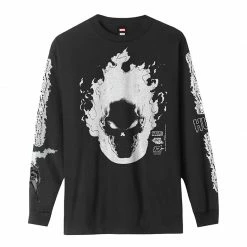 HUF Men's Ghost Rider L/S Tee