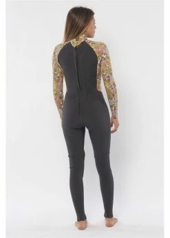 Womens Women's Sisstrevolution Summer Seas 3/2mm Back Zip Fullsuit