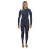 Sisstrevolution Girls Sissterevolution 4/3mm 7 Seas Chest Zip Fullsuit