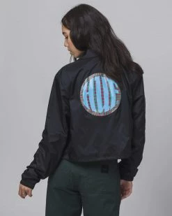 HUF Womens Women's Hi-Fi Crop Coaches Jacket