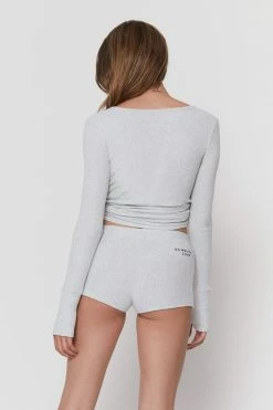 Spiritual Gangster Ballet Rib Wrap Sweater 11 Spiritual Gangster Ballet Rib Wrap Sweater