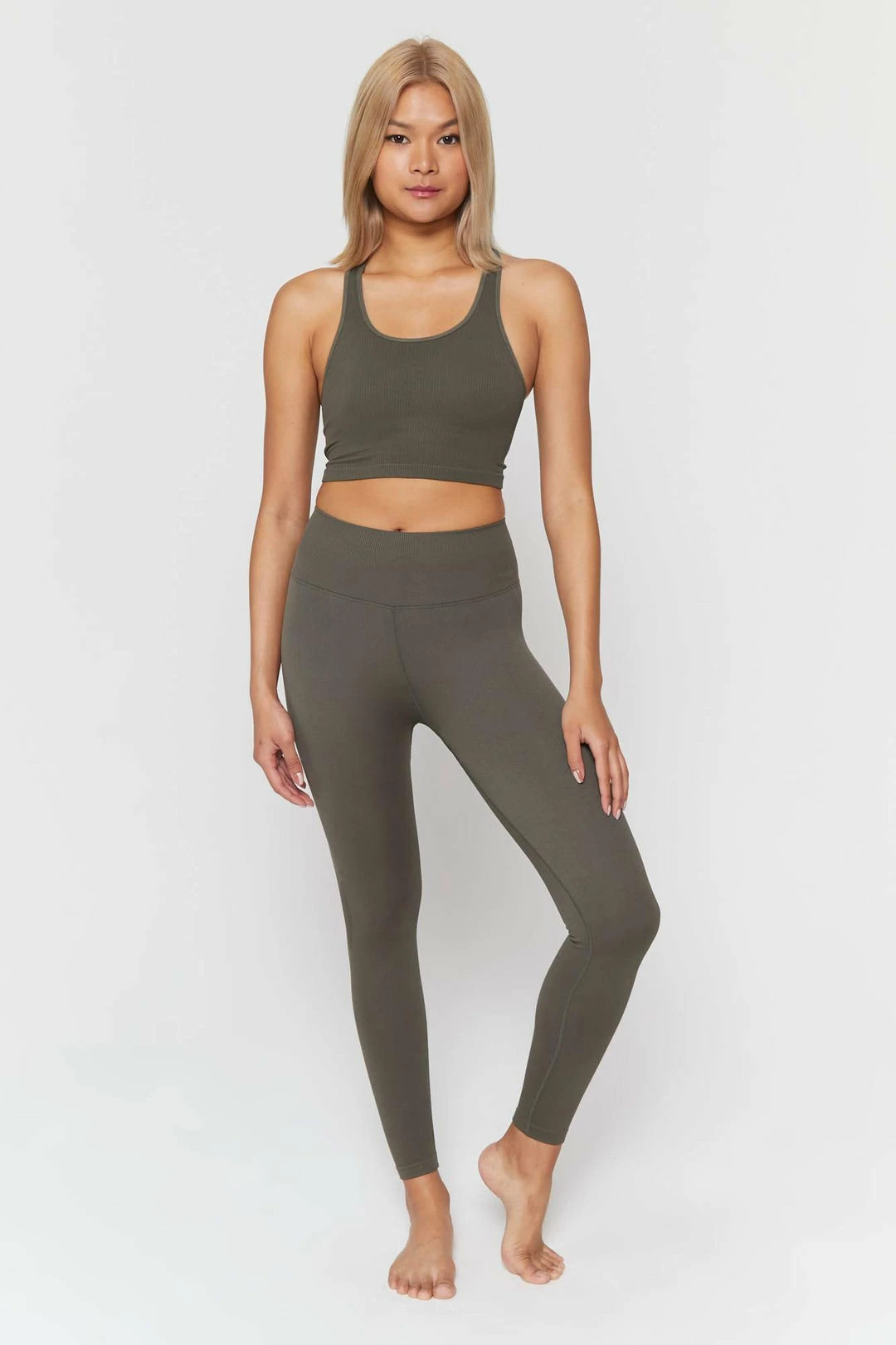 Spiritual Gangster Athena Seamless Crop Tank Womens 6 Spiritual Gangster Athena Seamless Crop Tank Womens