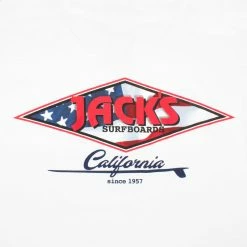 Jack's Surfboards Mens American Diamond CF (Classic Fit) S/S Tee