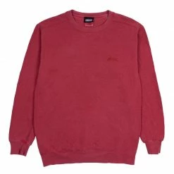 Alton Mens Dyed Crewneck Sweatshirt
