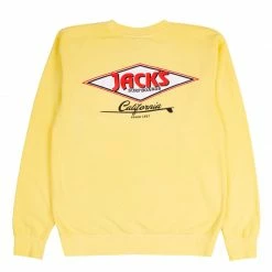 Jack's Surfboards Cal Diamond Pigment Crewneck Sweatshirt '21 Mens 20 Jack's Surfboards Cal Diamond Pigment Crewneck Sweatshirt '21 Mens