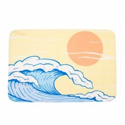 Jeremy Searcy Home Mens Wave Bath Mat