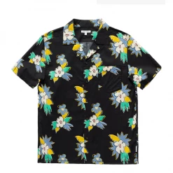 Banks Journal Islands Woven S/S Shirt Mens