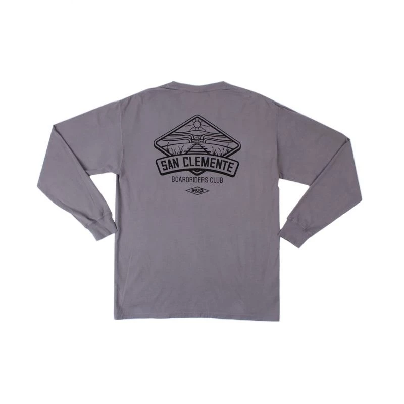 Jack's Surfboards Mens San Clemente SC Boardriders Club Long Sleeve Tee 5 Jack's Surfboards Mens San Clemente SC Boardriders Club Long Sleeve Tee