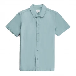 Rhythm Mens Classic Linen S/S Shirt