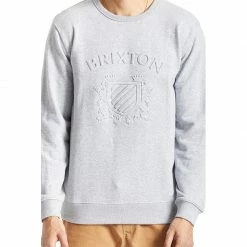 Brixton Lion Crest Crew Sweater Mens