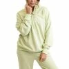 Rhythm Womens Laidback Snap Front Fleece