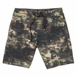 Volcom Mens Lido Solid Mod-Tech Trunks