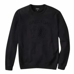 Brixton Lion Crest Crew Sweater Mens