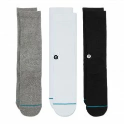 Mens Stance Icon 3 Pack Socks
