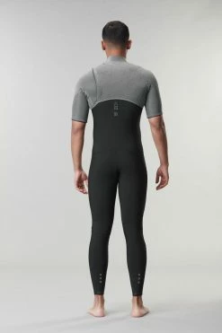 Picture Mens Meta 2/2mm Short Sleeve Zipper Free Fullsuit
