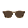 Raen Mens Myles Polarized Sunglasses - Ghost / Vibrant Brown