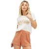 Billabong Womens Made In Cali Boyfriend S/S T-Shirt