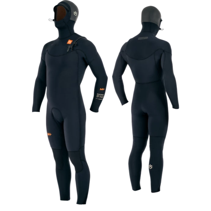 Men's Manera Magma Meteor 6/4mm Chest Zip Hooded Fullsuit 3 Men's Manera Magma Meteor 6/4mm Chest Zip Hooded Fullsuit