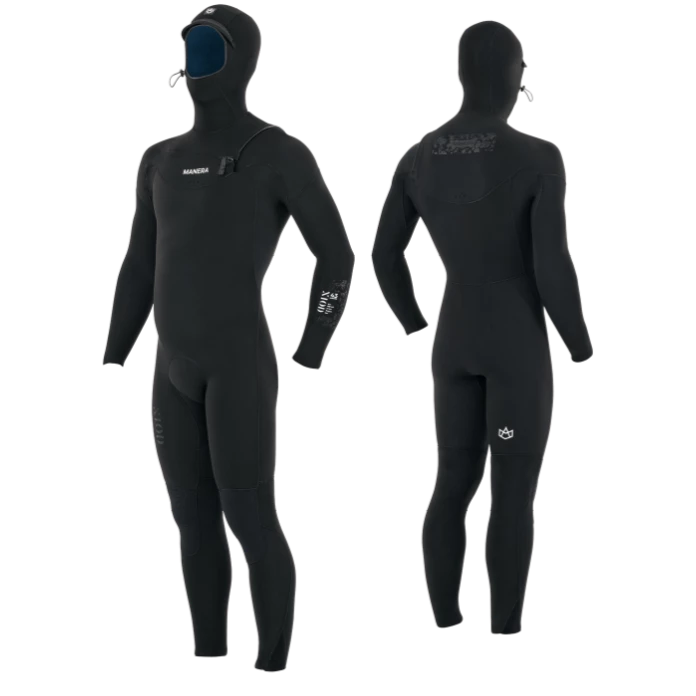 Mens Men's Manera Meteor X10D 4/3mm Chest Zip Hooded Fullsuit 3 Mens Men's Manera Meteor X10D 4/3mm Chest Zip Hooded Fullsuit