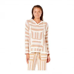 Rip Curl Namotu Stripe Poncho Womens