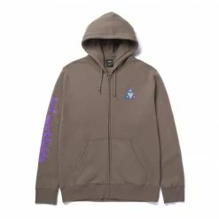 HUF Prism Triple Triangle Full Zip Hoodie Mens