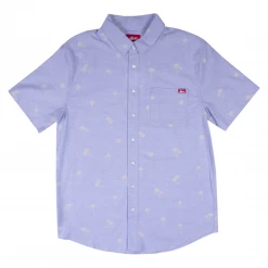 Alton Mens Palm Days S/S Woven Shirt