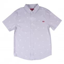 Alton Mens Palm Days S/S Woven Shirt