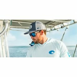 Costa Pargo Sunglasses (Net Dark Gray/Gray - Polarized)